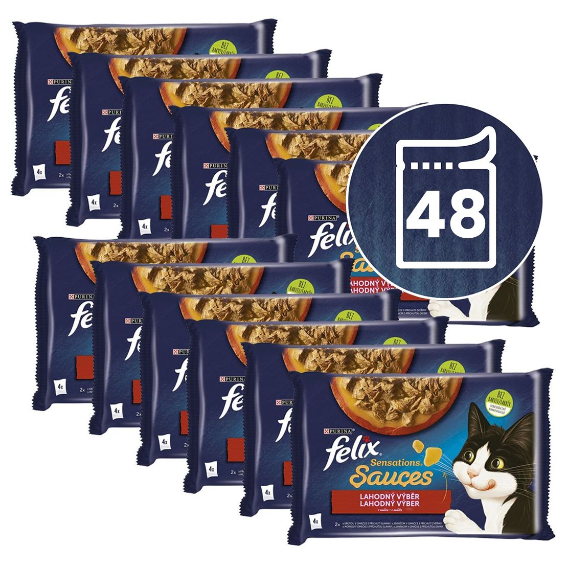 FELIX Sensations umaci, ukusni izbor u umaku 48 x 85 g