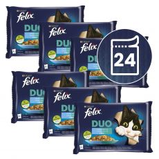 Konzervice FELIX DUO - ukusni izbor riba 24 x 85 g