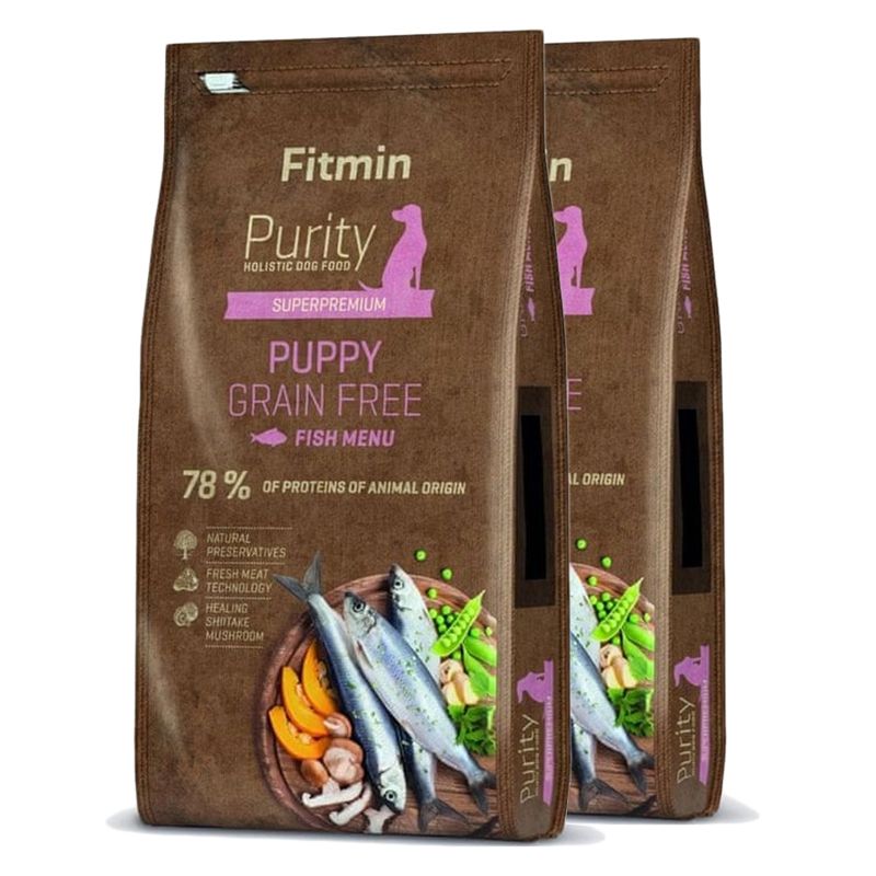 Fitmin Purity Puppy Grain Free Fish 2 x 12 kg