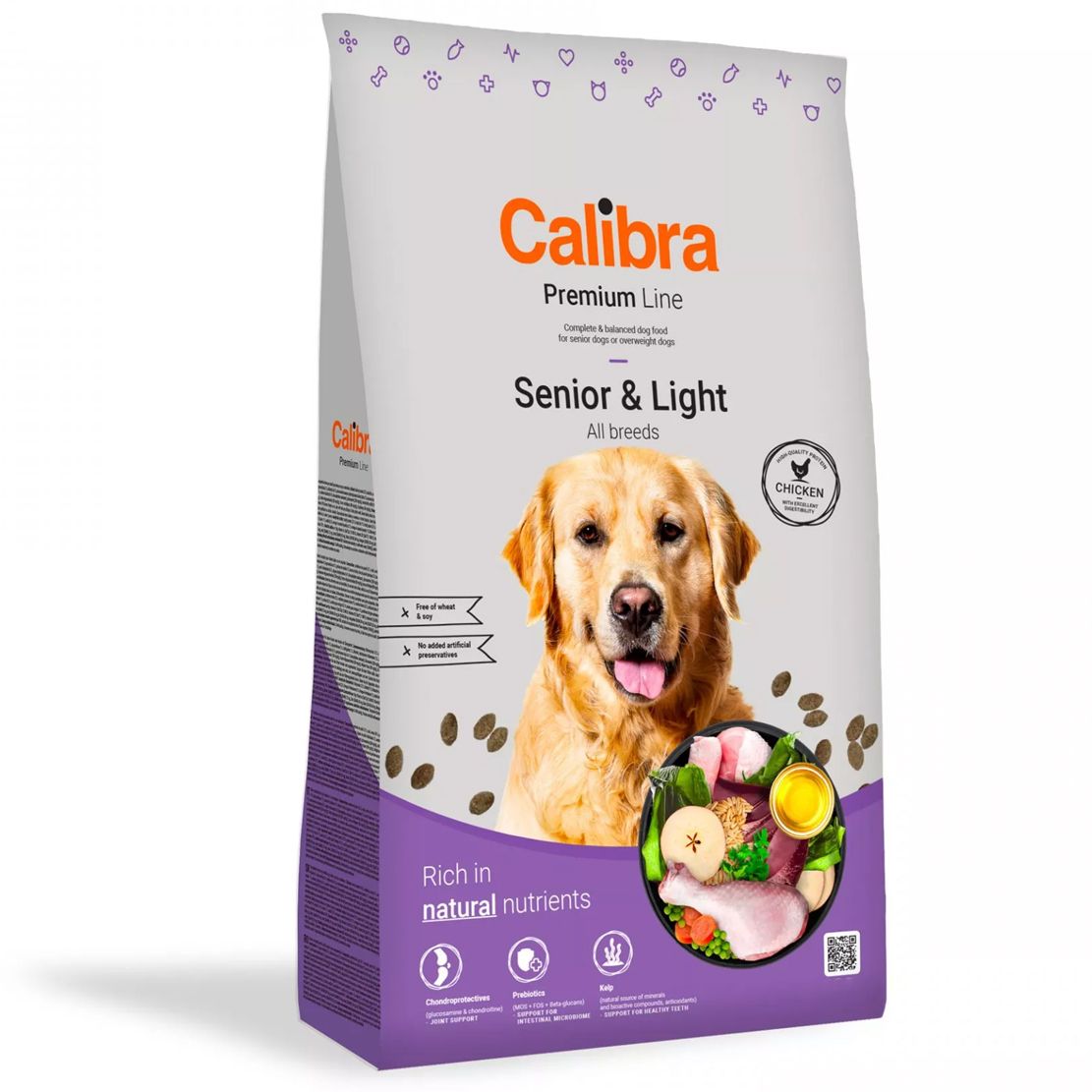 Calibra Dog Premium Line Senior & Light 12 kg