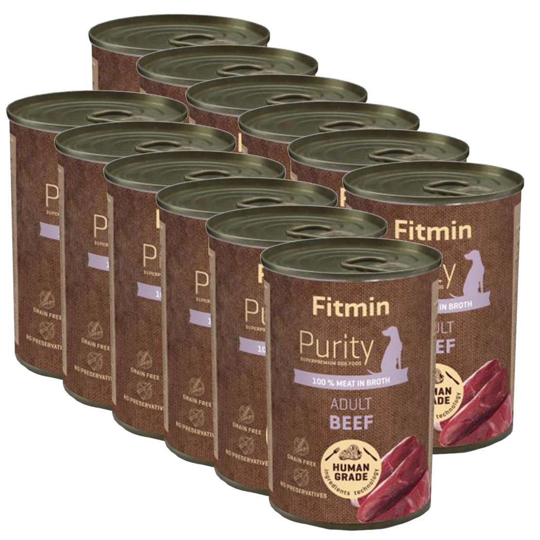 Fitmin Purity Adult Beef 12 x 400 g