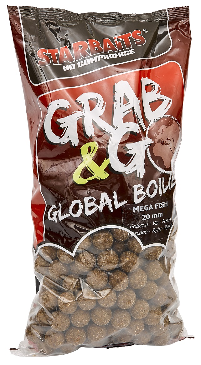 Starbaits GLOBAL boilies MEGA FISH 20mm/2,5kg