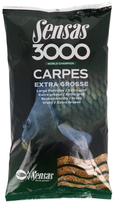 Sensas 3000 Carpes 1kg Extra Gros