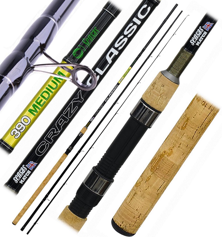 SENSAS Crazy Classic Waggler 3.9m/20g