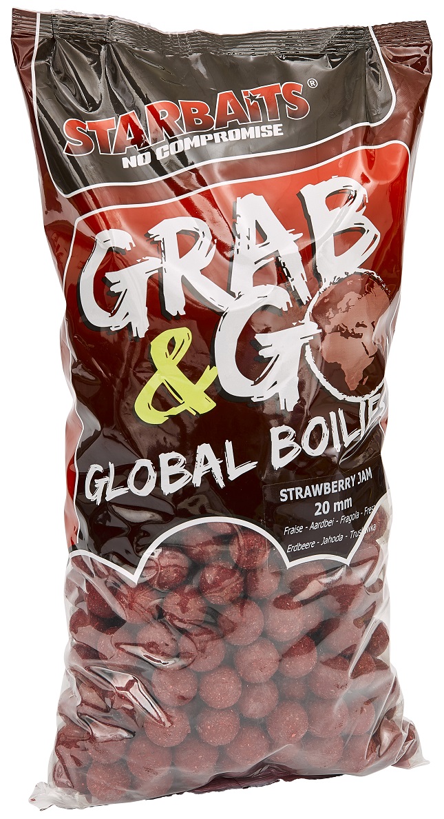 Starbaits GLOBAL boilies STRAWBERRY JAM 20mm/2,5kg