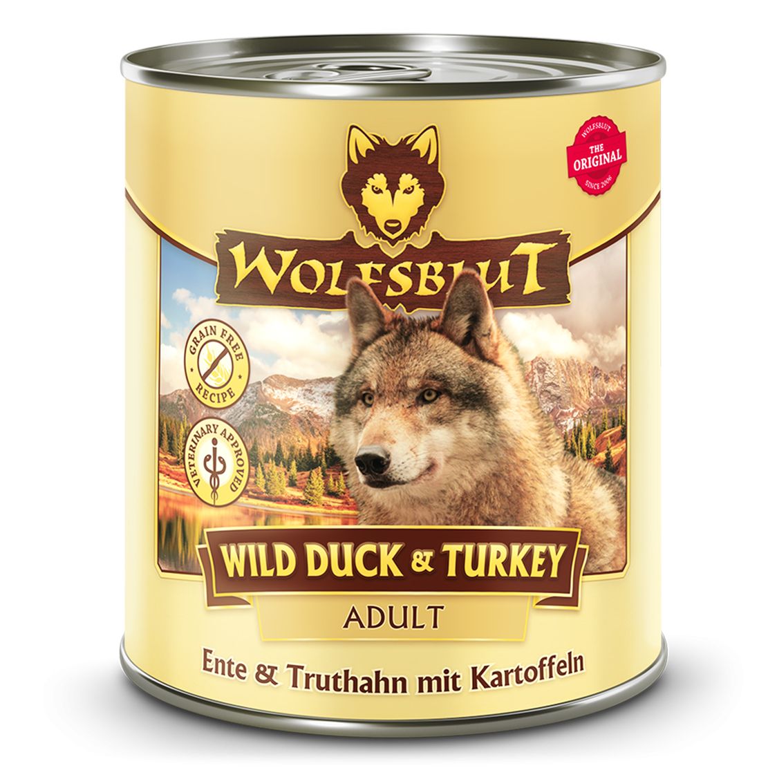 Konzerva Wolfsblut Wild Duck & Turkey 800 g