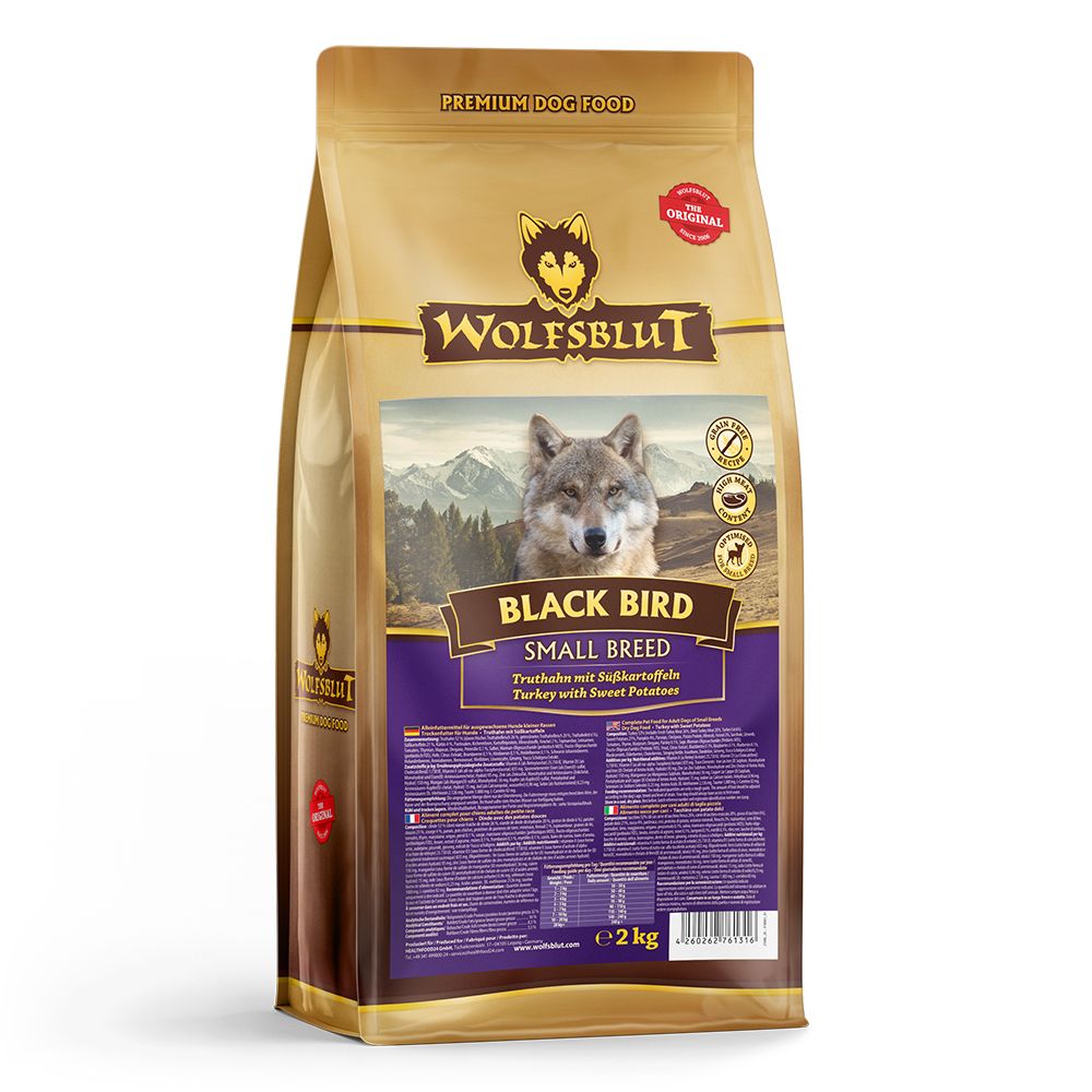WOLFSBLUT Black Bird Small Breed 2 kg