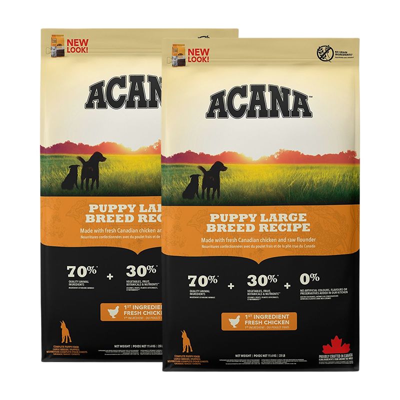 ACANA Puppy Large Breed Recipe 2 x 11,4 kg
