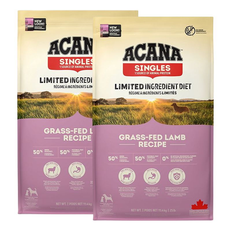 ACANA Singles Grass-Fed Lamb 2 x 11,4kg