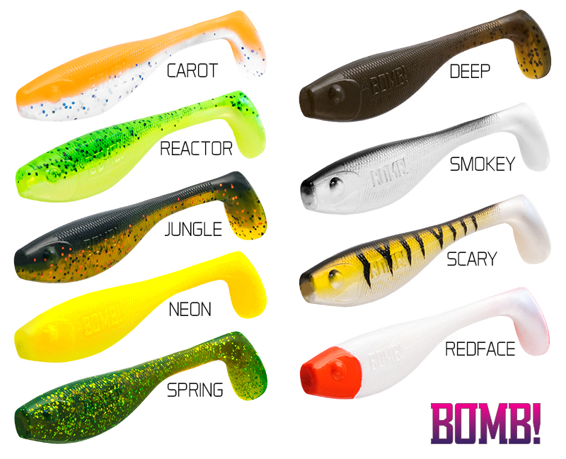 Umjetna varalica BOMB! Fatty / 5 kom 10cm/CAROT