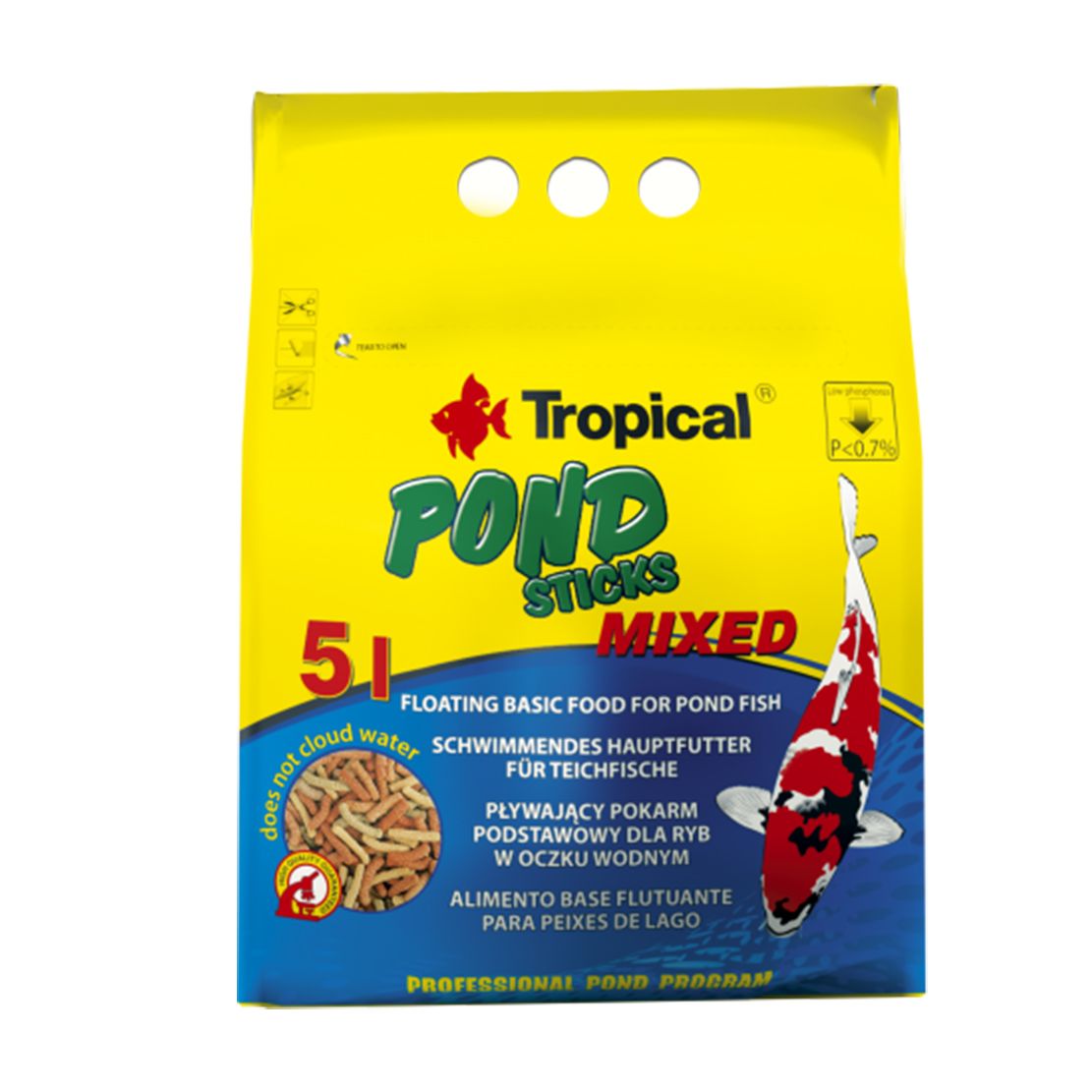 TROPICAL Pond Sticks Mixed 5 L