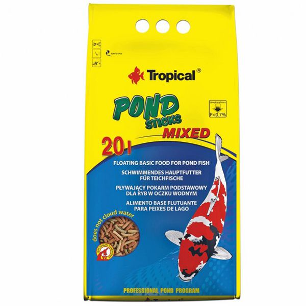 TROPICAL Pond Sticks Mixed 20 L