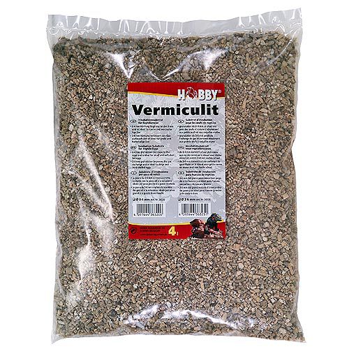 Tropski terarijski supstrat Vermikulit 4 L - 3-6mm