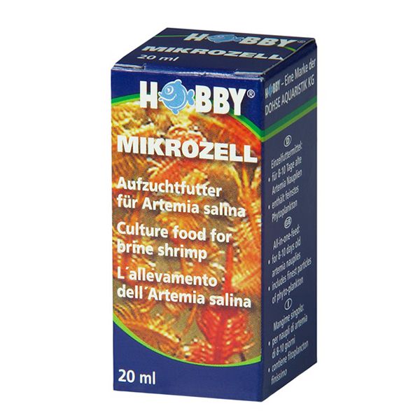 Mikrozell 20ml - hrana za artemije