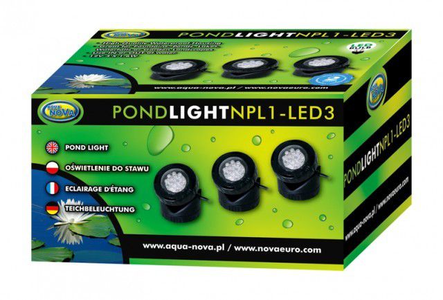 Osvjetljenje za ribnjak NPL1-3LED 3x1,6W