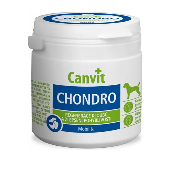 Canvit Chondro - tablete za regeneraciju zglobova pasa 100 tbl. / 100 g