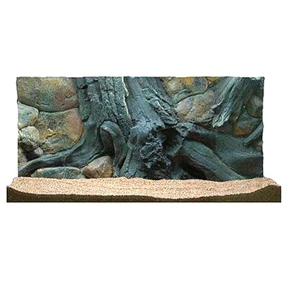 3D Pozadina za akvarij 100x60cm - AMAZON