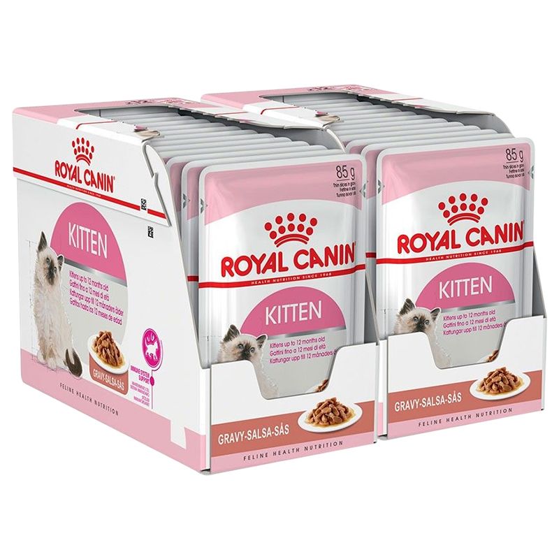 Royal Canin Kitten Instinctive Gravy konzerva za mačiće u umaku 24 x 85 g