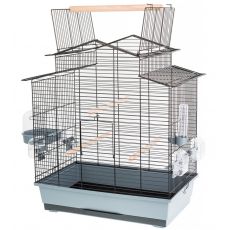 Kavez za ptice IZA III crna 58,5 x 38 x 65 cm