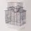 Kavez za ptice IZA III KOBALT 58,5 x 38 x 65 cm