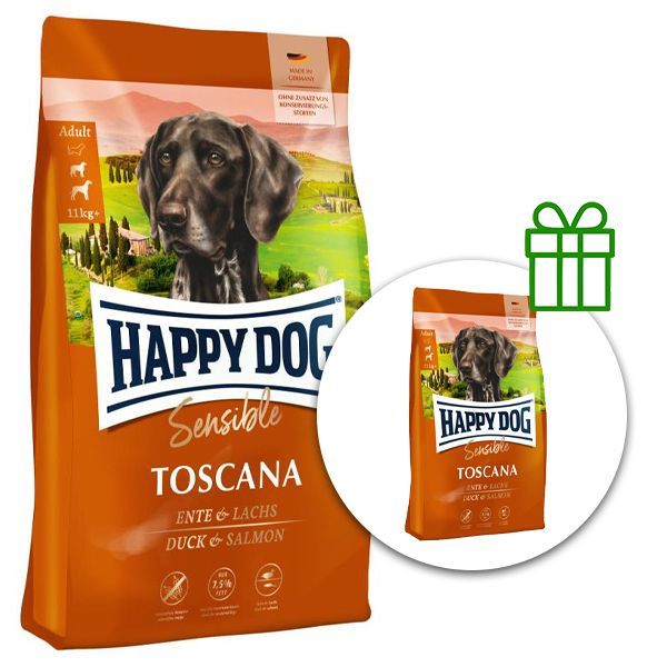 Happy Dog Sensible Toscana 12,5 kg + 3 kg GRATIS