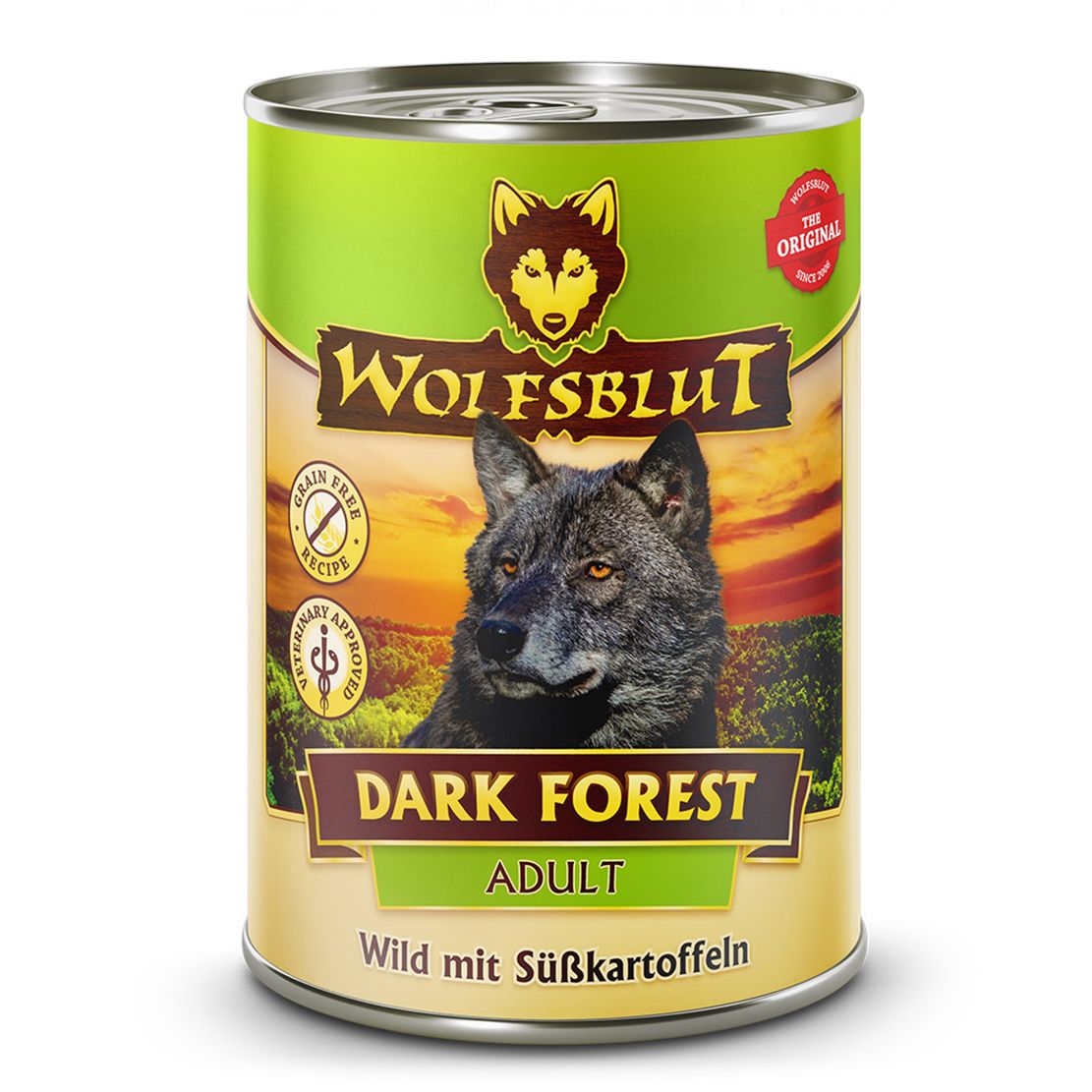 Konzerva WOLFSBLUT Dark Forest Adult Wild 395 g