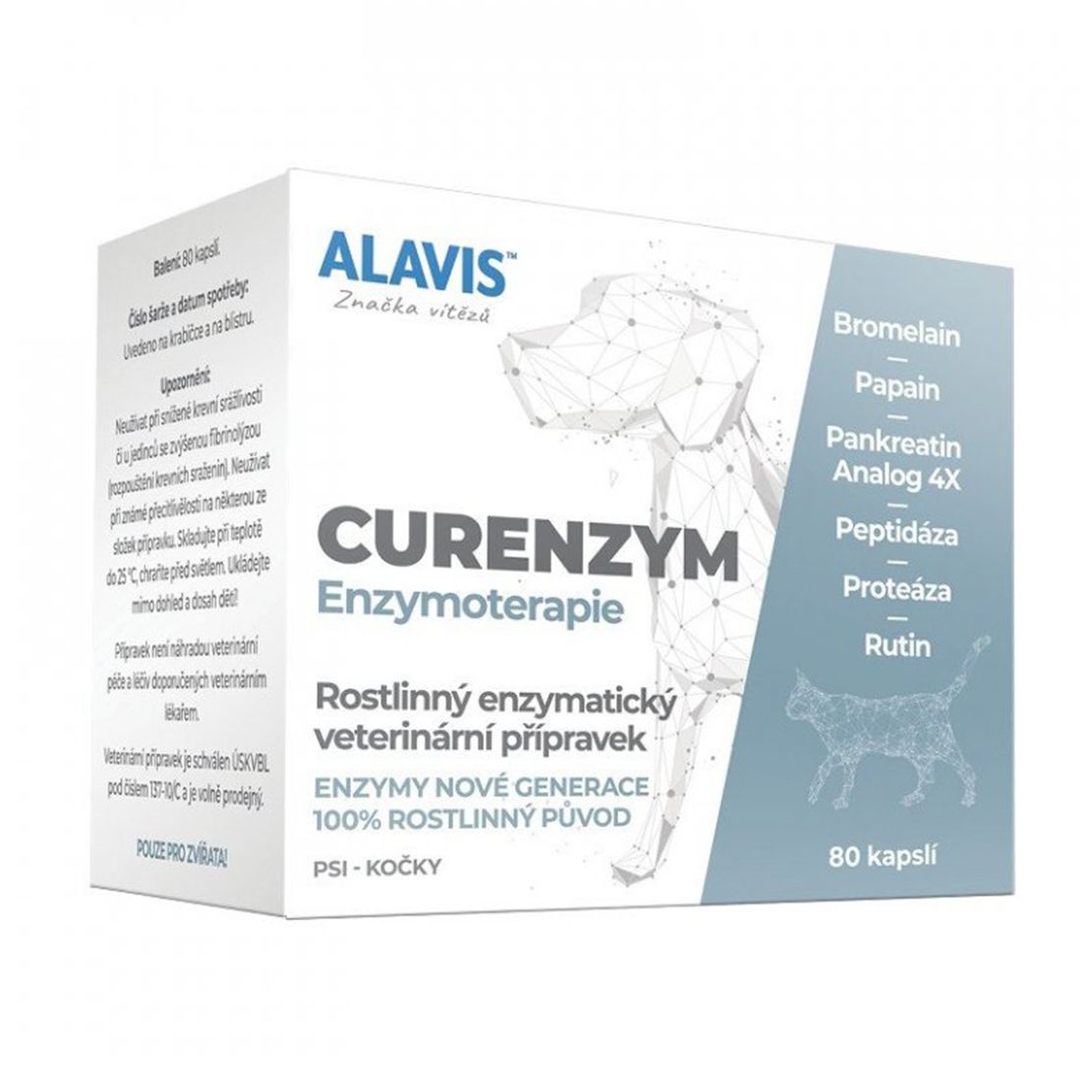ALAVIS CURENZYM Enzimoterapija 80 tbl.