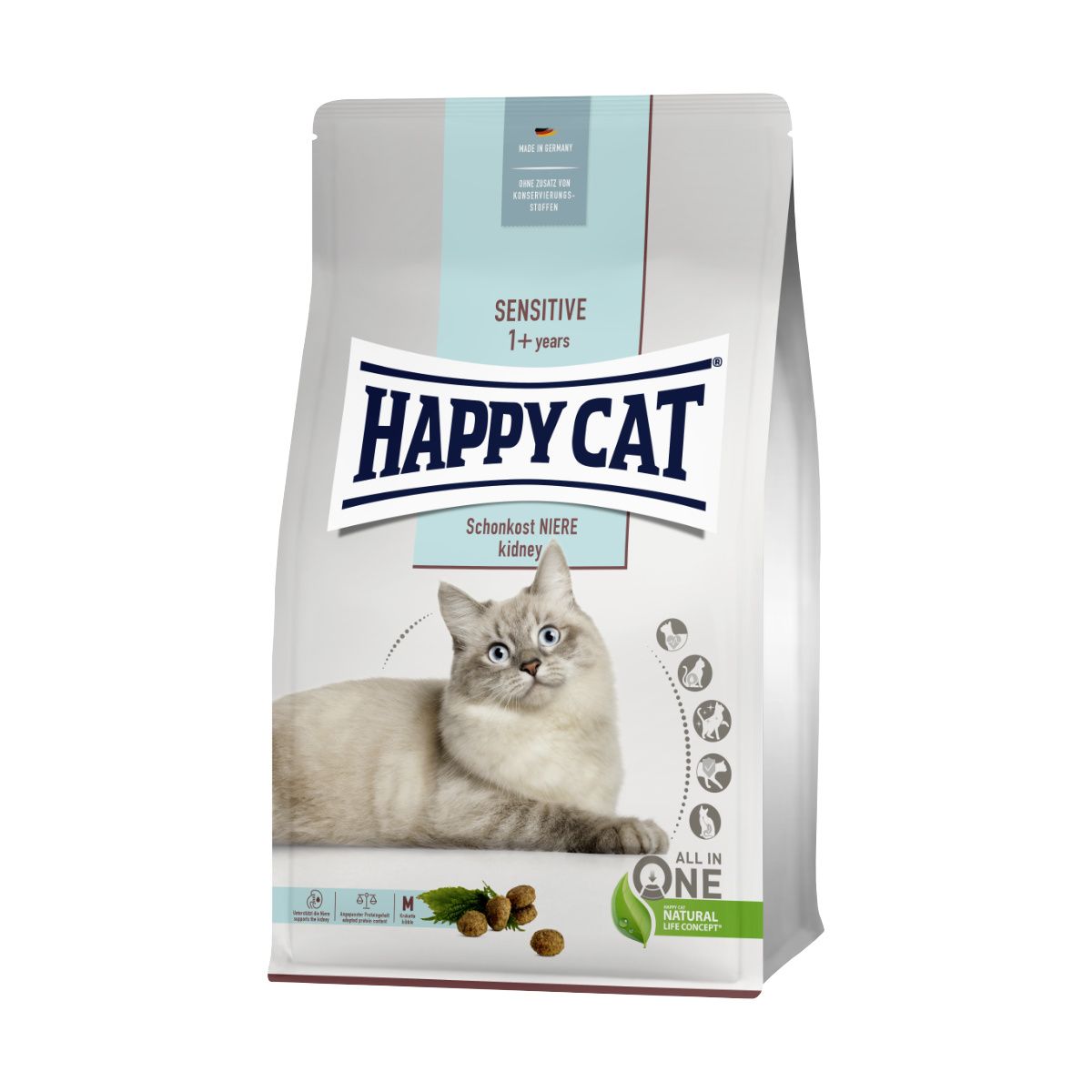 Happy Cat Sensitive Suha hrana za bubrege 4 kg