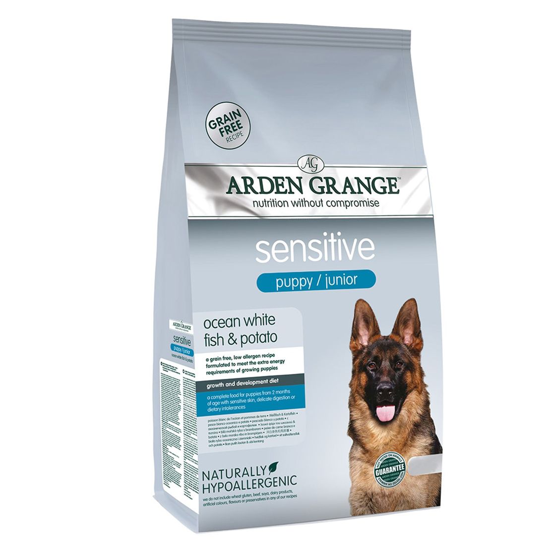ARDEN GRANGE Sensitive puppy/junior 2 kg