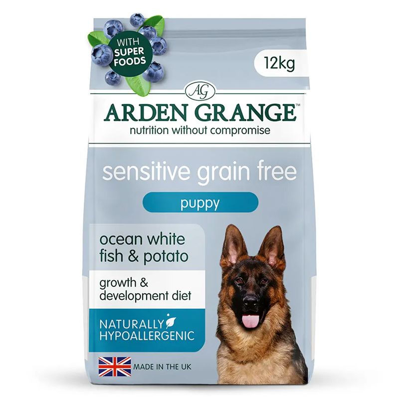ARDEN GRANGE Sensitive puppy/junior 12 kg