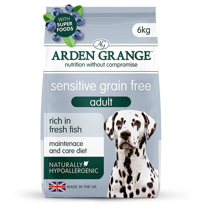 ARDEN GRANGE Sensitive Ocean White Fish & Potato 6 kg