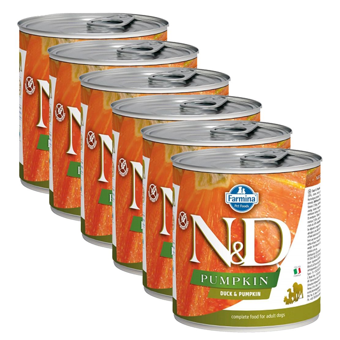 Farmina N&D dog Duck & Pumpkin konzerva 6 x 285 g