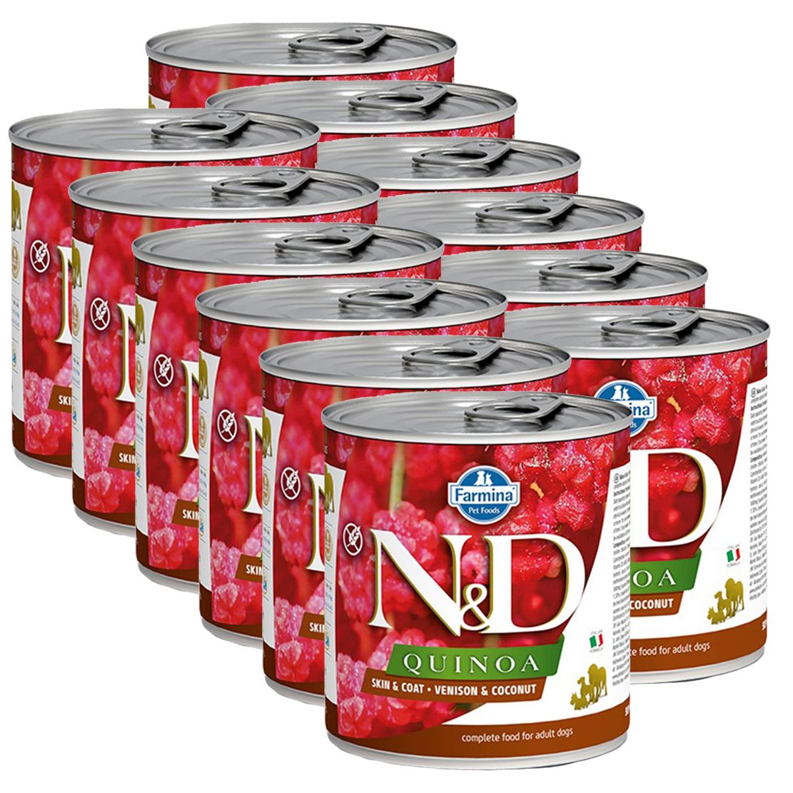 Farmina N&D dog QUINOA divljač & kokos 12 x 285 g