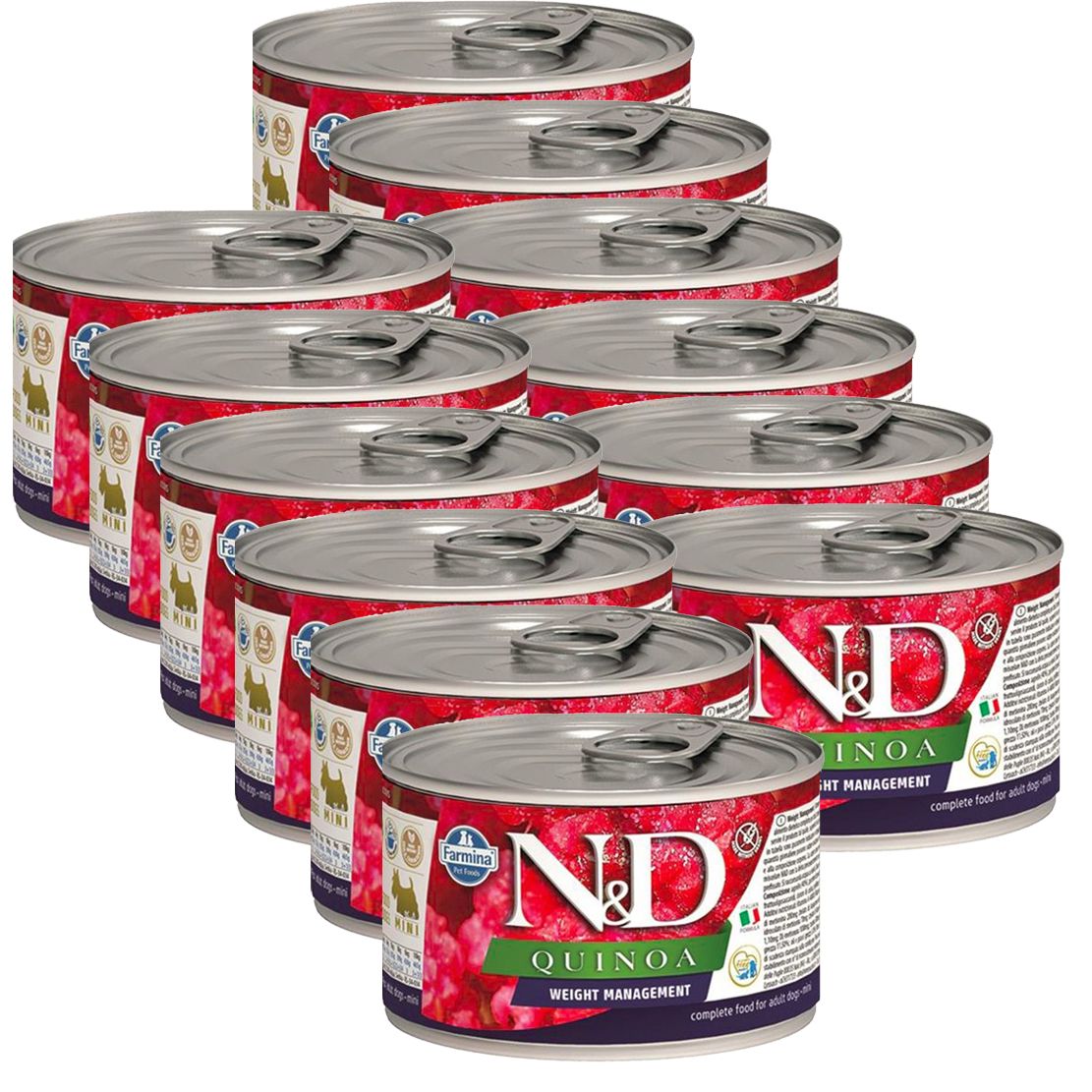 Farmina N&D pas Mini Weight Management 12 x 140 g