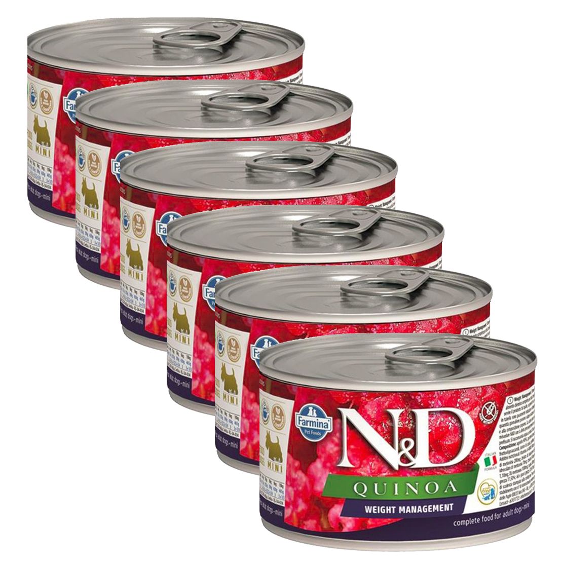 Farmina N&D pas Mini Weight Management 6 x 140 g