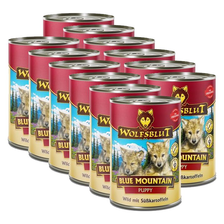 Konzerva Wolfsblut Blue Mountain Puppy 12 x 395 g