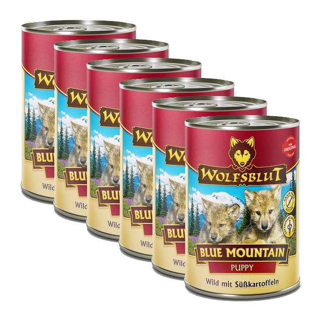 Konzerva Wolfsblut Blue Mountain Puppy 6 x 395 g