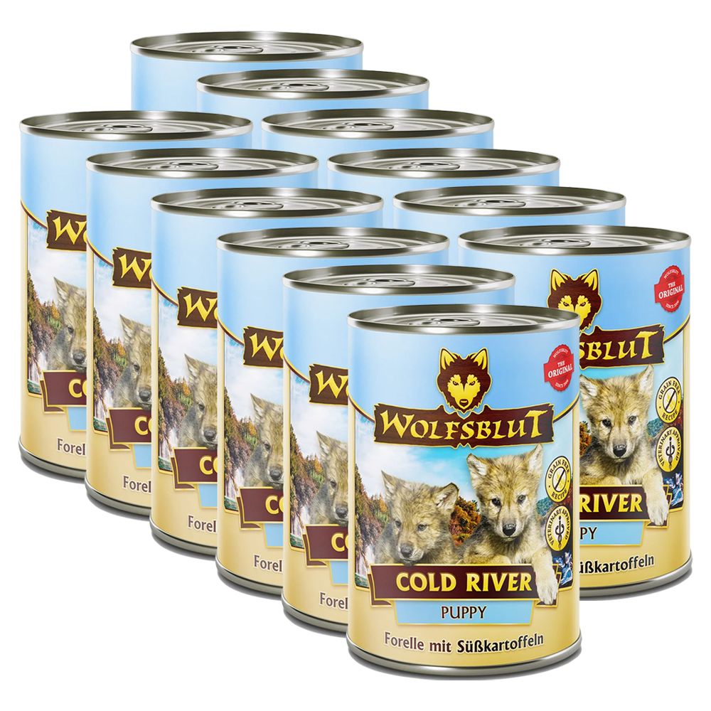 Konzerva Wolfsblut Cold River Puppy 12 x 395 g