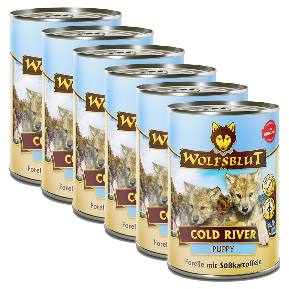 Konzerva Wolfsblut Cold River Puppy 6 x 395 g