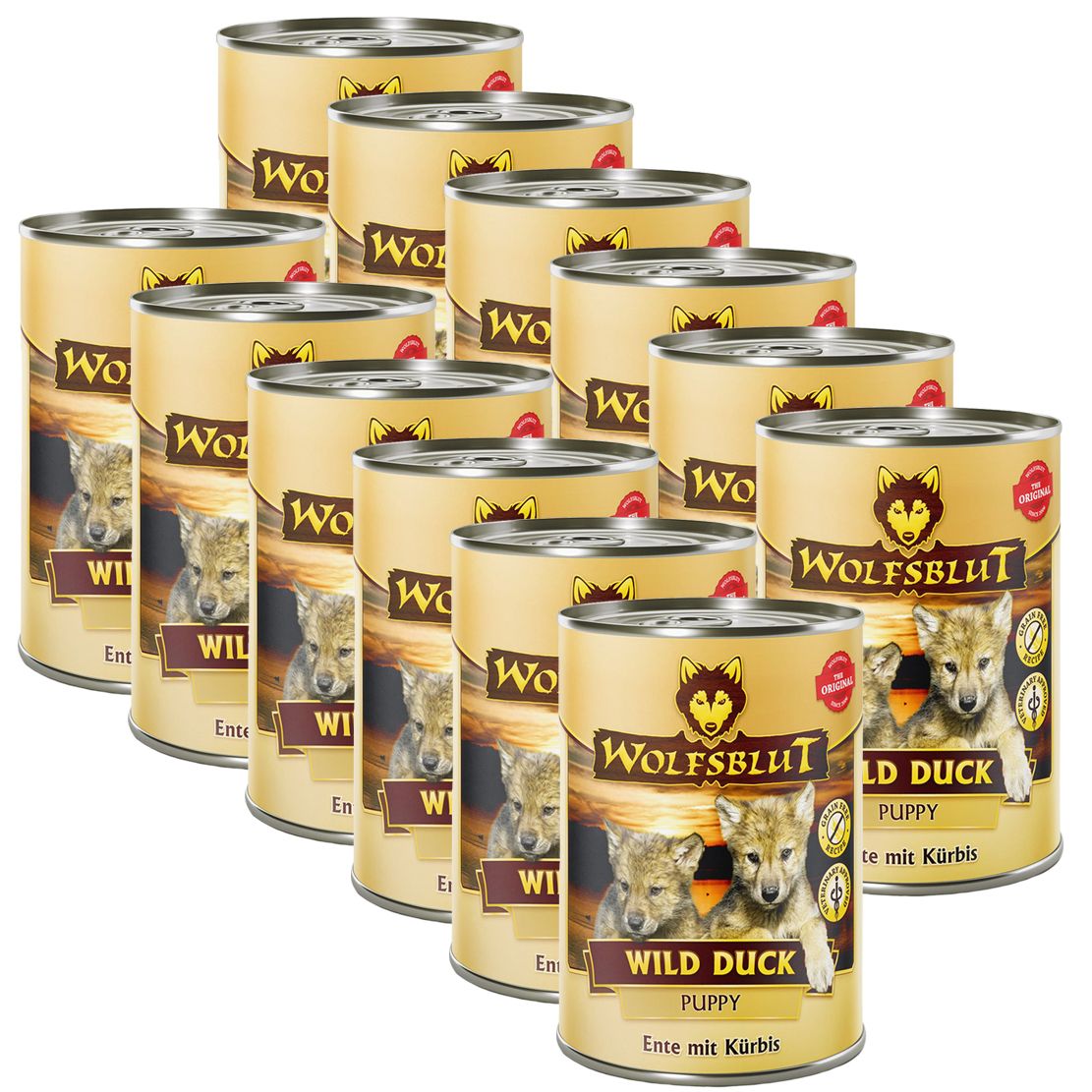 Konzerva Wolfsblut Wild Duck Puppy 12 x 395 g