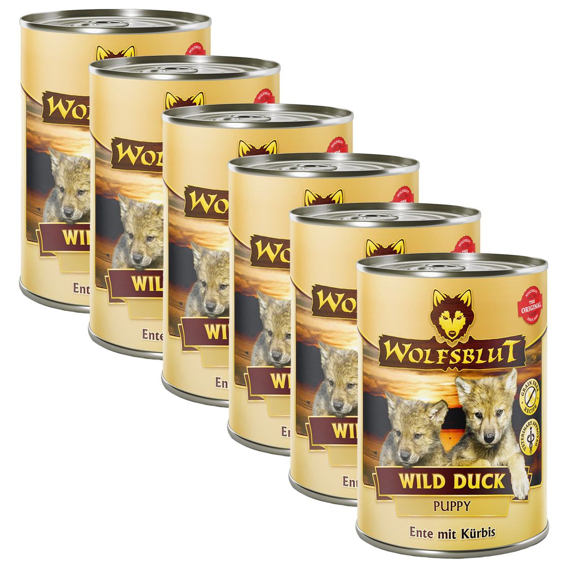 Konzerva Wolfsblut Wild Duck Puppy 6 x 395 g
