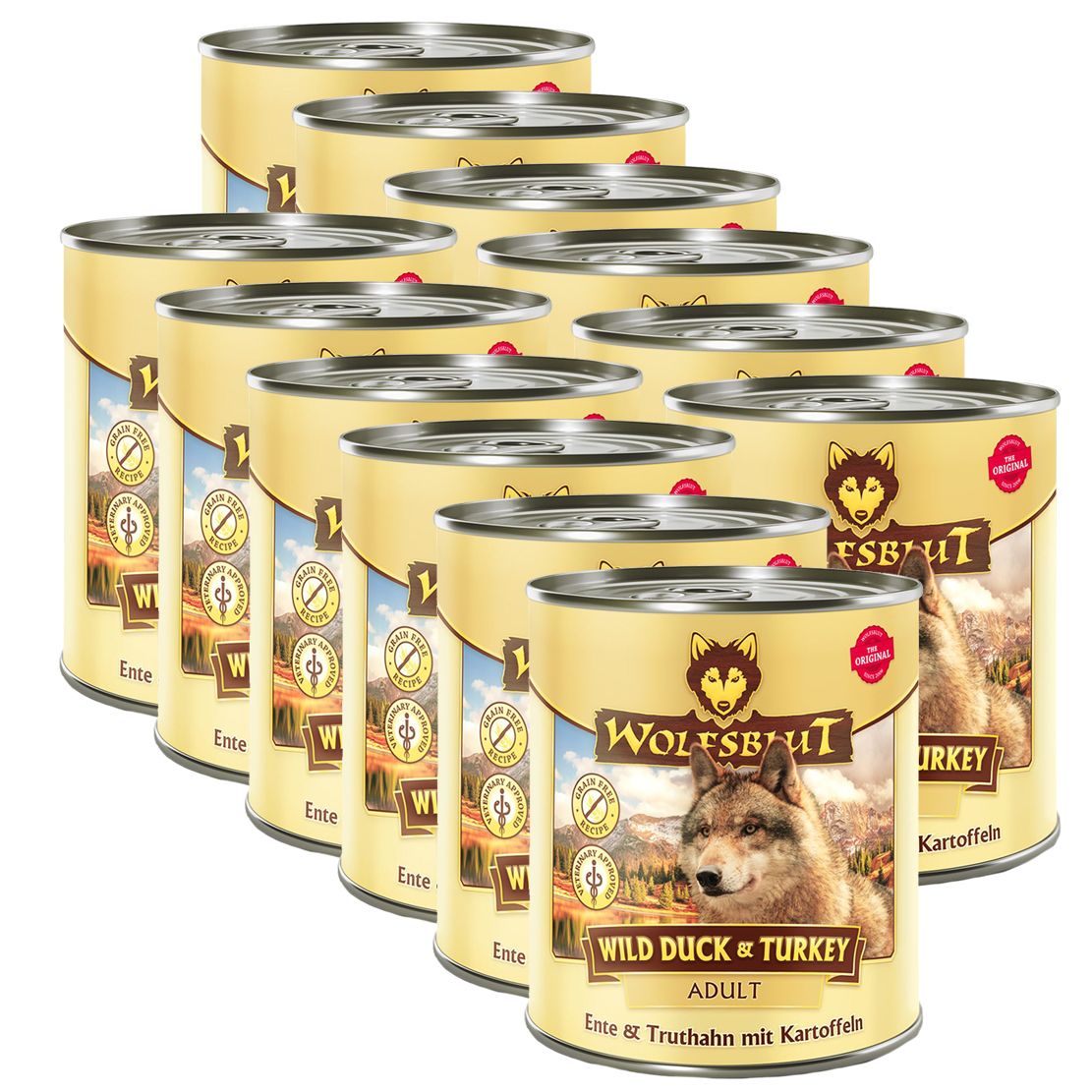 Konzerva Wolfsblut Wild Duck & Turkey 12 x 800 g