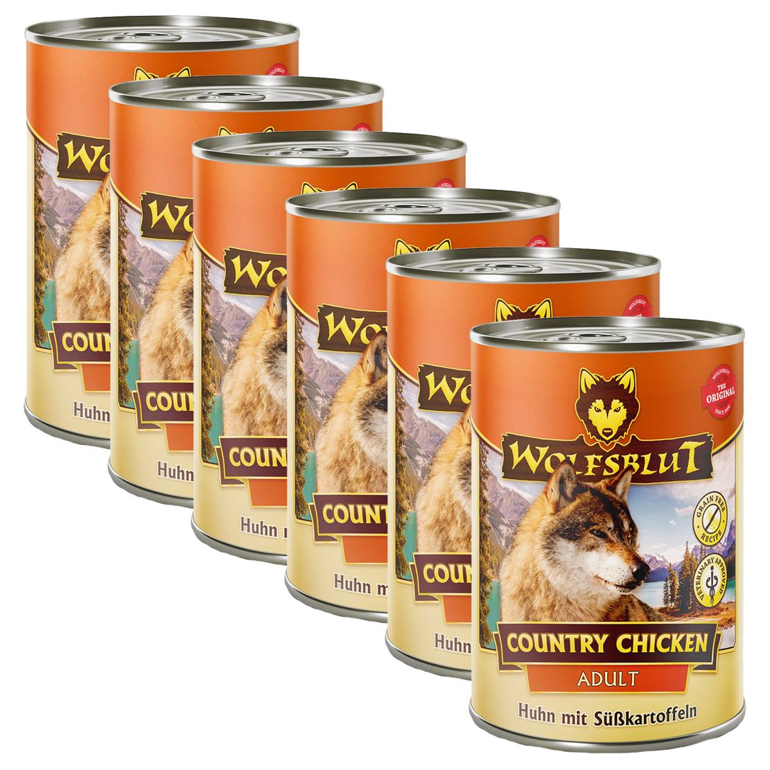 Konzerva Wolfsblut Country Chicken 6 x 395 g
