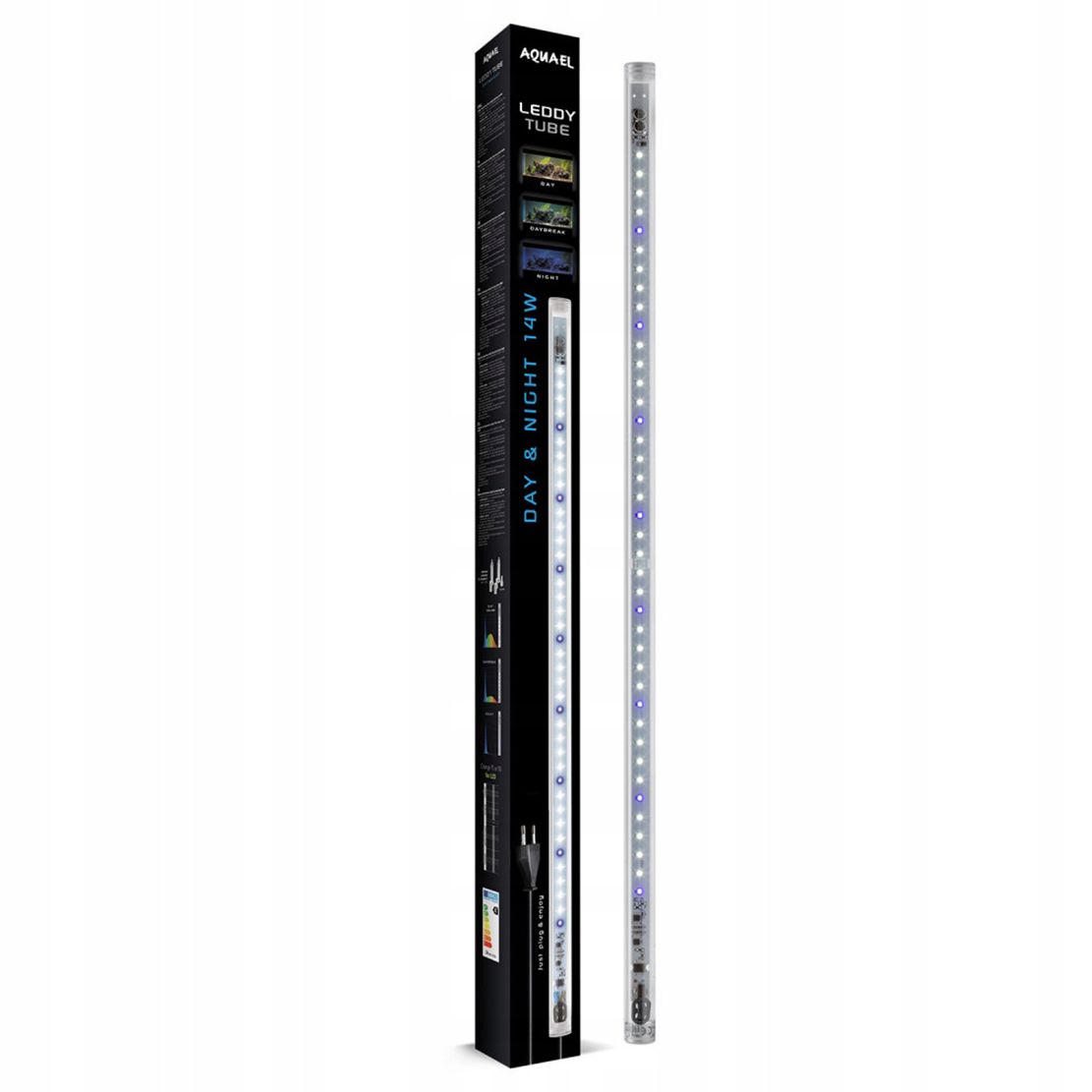 AQUAEL LEDDY TUBE D&N 14 W