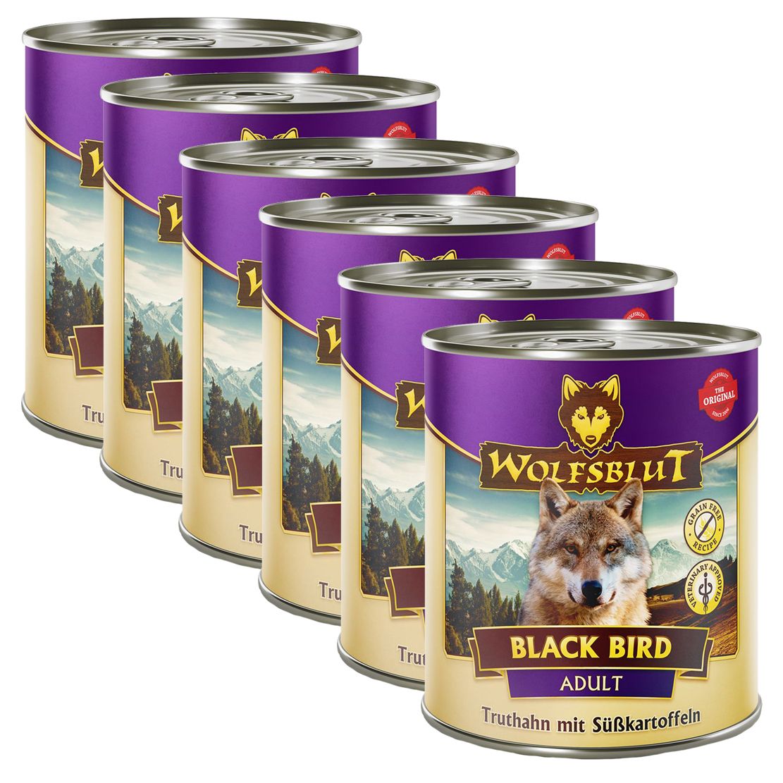 Konzerva Wolfsblut Black Bird 6 x 800 g