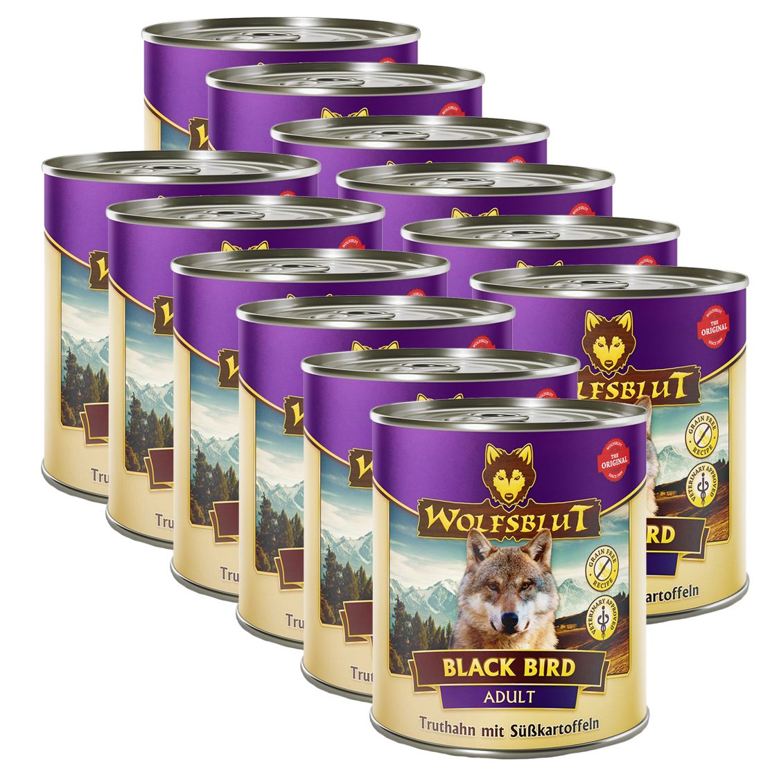 Konzerva Wolfsblut Black Bird 12 x 800 g