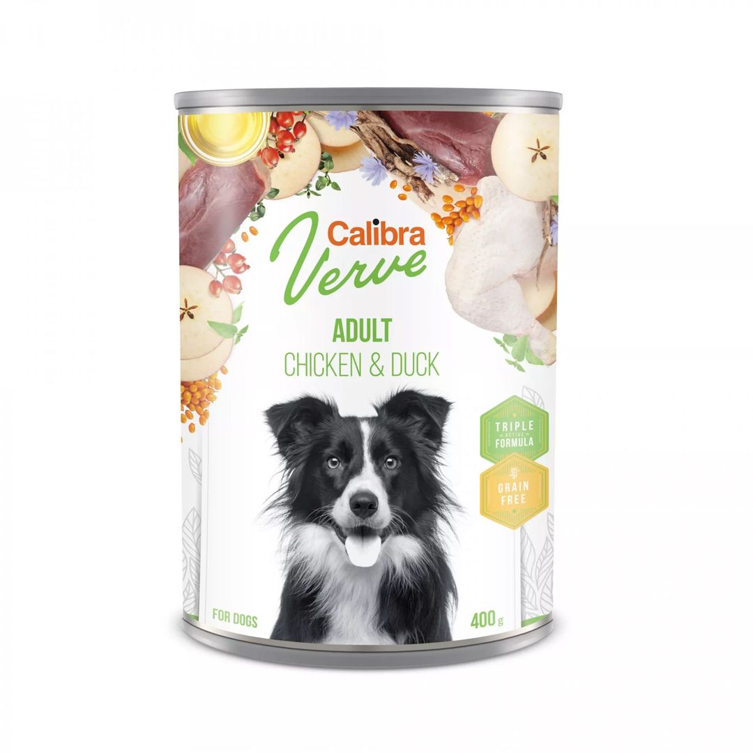 Calibra Dog Verve GF Adult Chicken & Duck 400 g