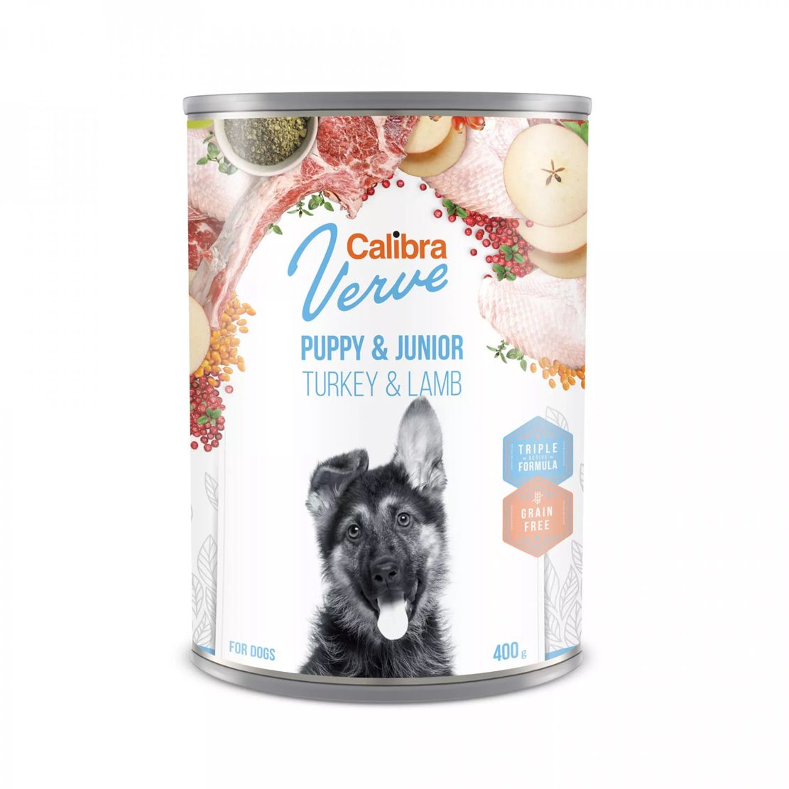 Calibra Dog Verve GF Junior Puretina & Janjetina 400 g