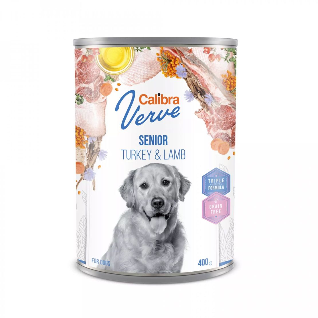Calibra Dog Verve GF Senior Turkey & Lamb 400 g