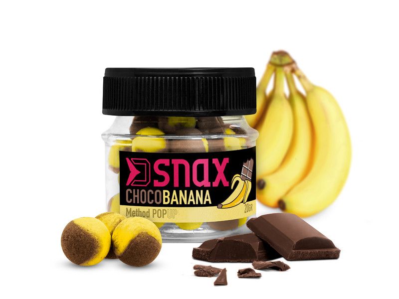 Mamac D SNAX POP 10mm/20g Cokolada-Banana